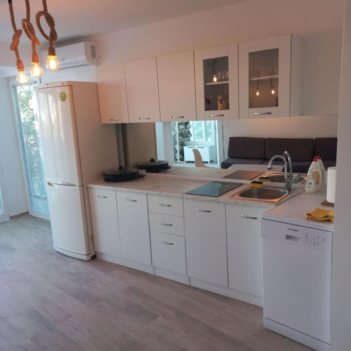 Lovely 1- Bedroom Condo Close To Downtown Szkopje Kültér fotó