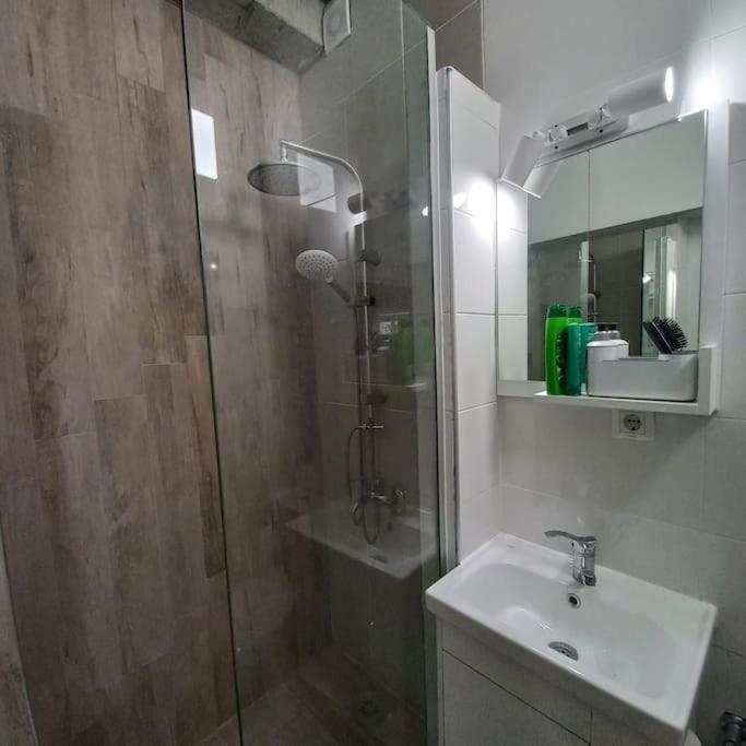 Lovely 1- Bedroom Condo Close To Downtown Szkopje Kültér fotó